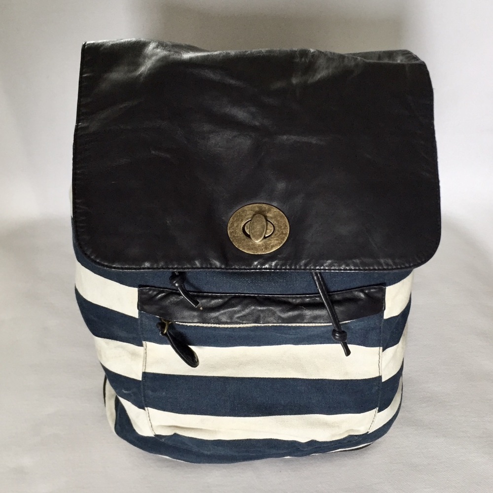 MOSSIMO Navy & white backpack